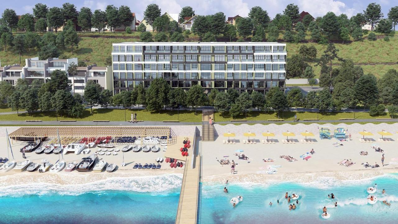 Апартаменты У Моря Magnit Первая Линия Oldenburg Bagian luar foto